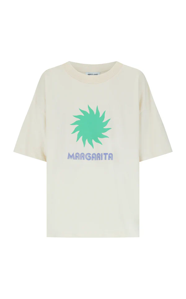 ARAMINTA JAMES - MARGARITA OVERSIZED TEE (NATURAL)