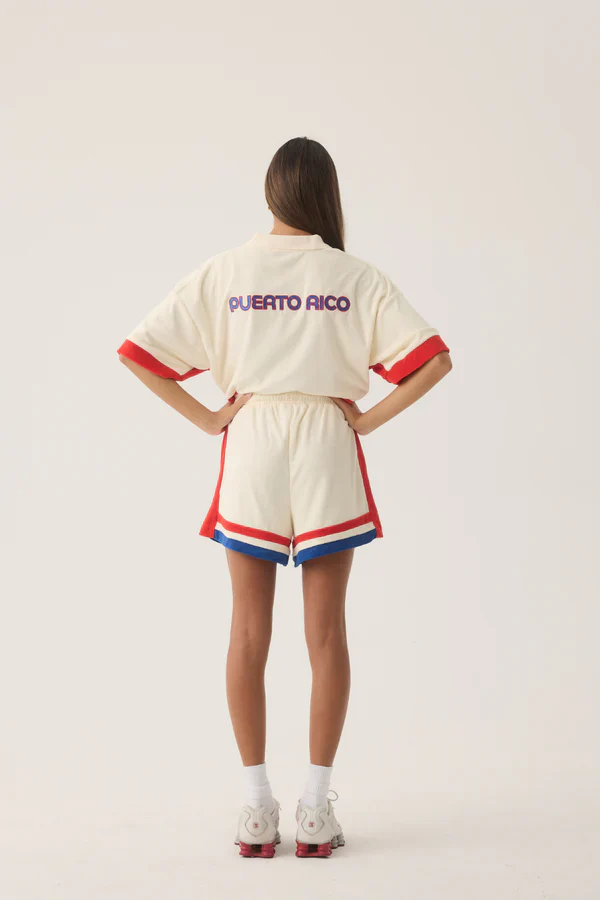 ARAMINTA JAMES - RICO TERRY SHORT (COCONUT) - Image 9