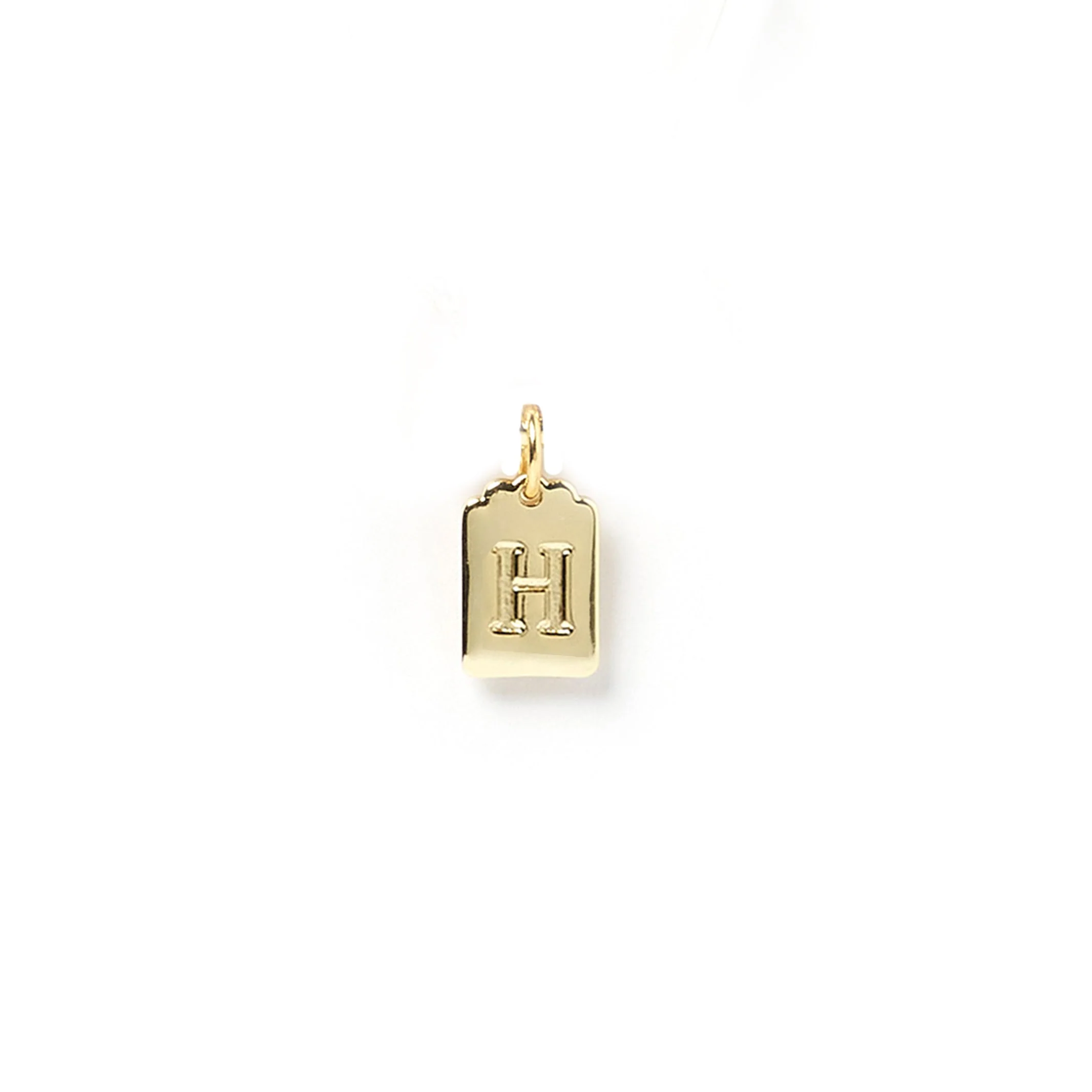 ARMS OF EVE - Letter Tag Charm (H)