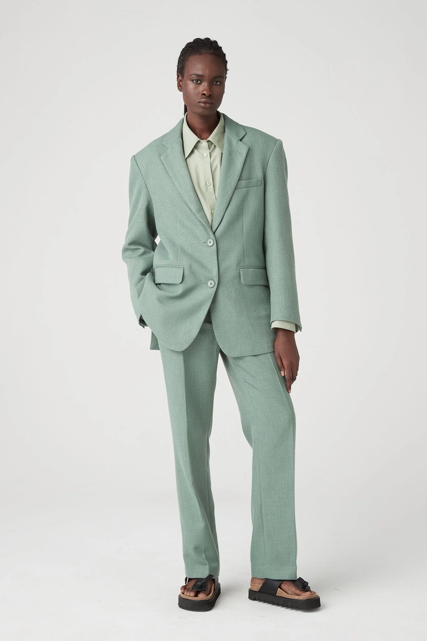 ATOIR X LARA WORTHINGTON -  002 Blazer (Spearmint) - Image 5