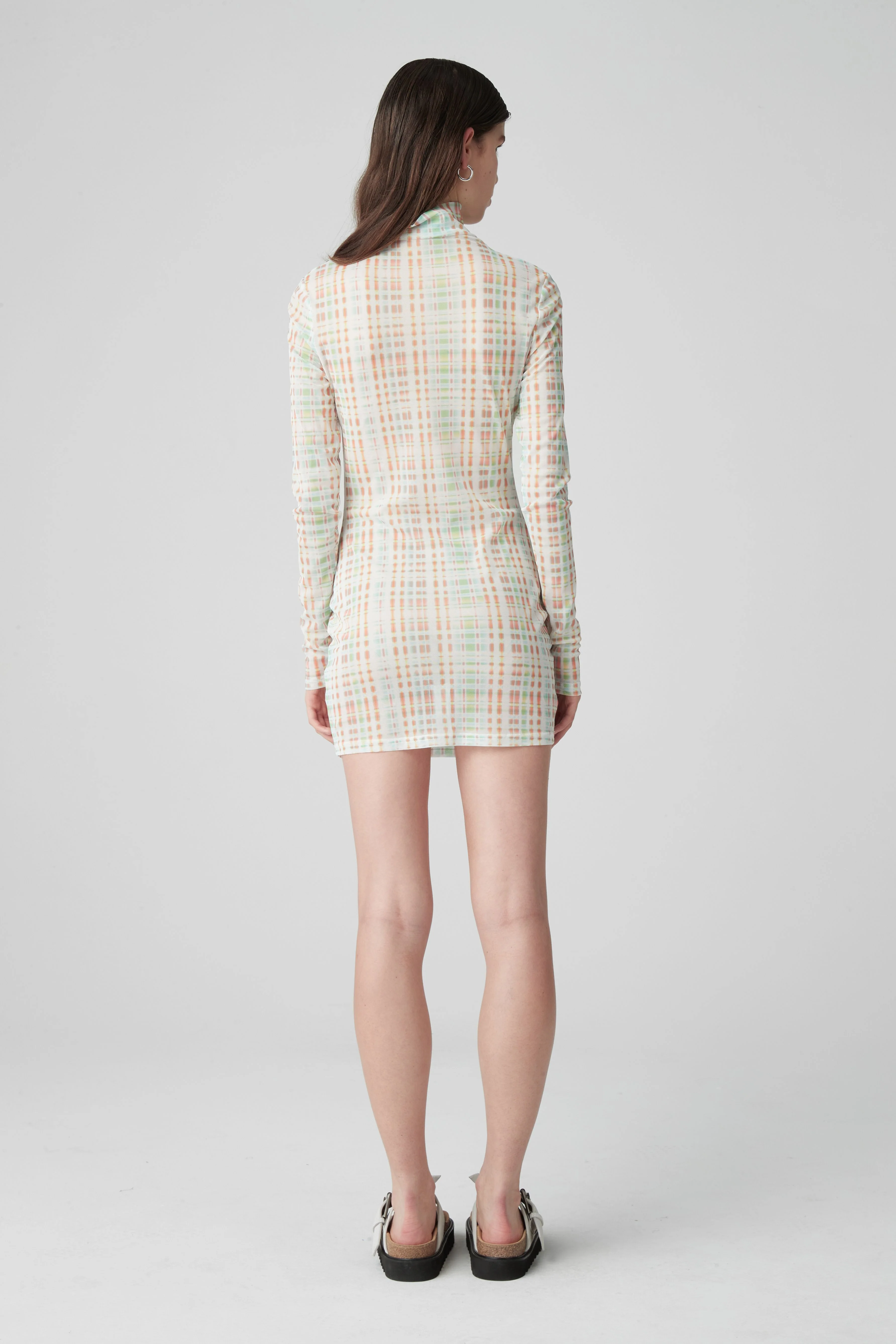 ATOIR X LARA WORTHINGTON - 006 Dress (Green Check) - Image 3