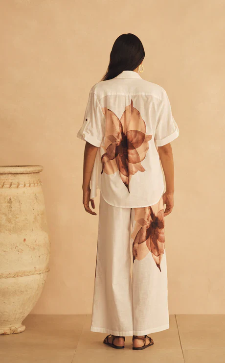 AUR OCEA - STILLSTA GATHERED WIDE LEG PANT - Image 4