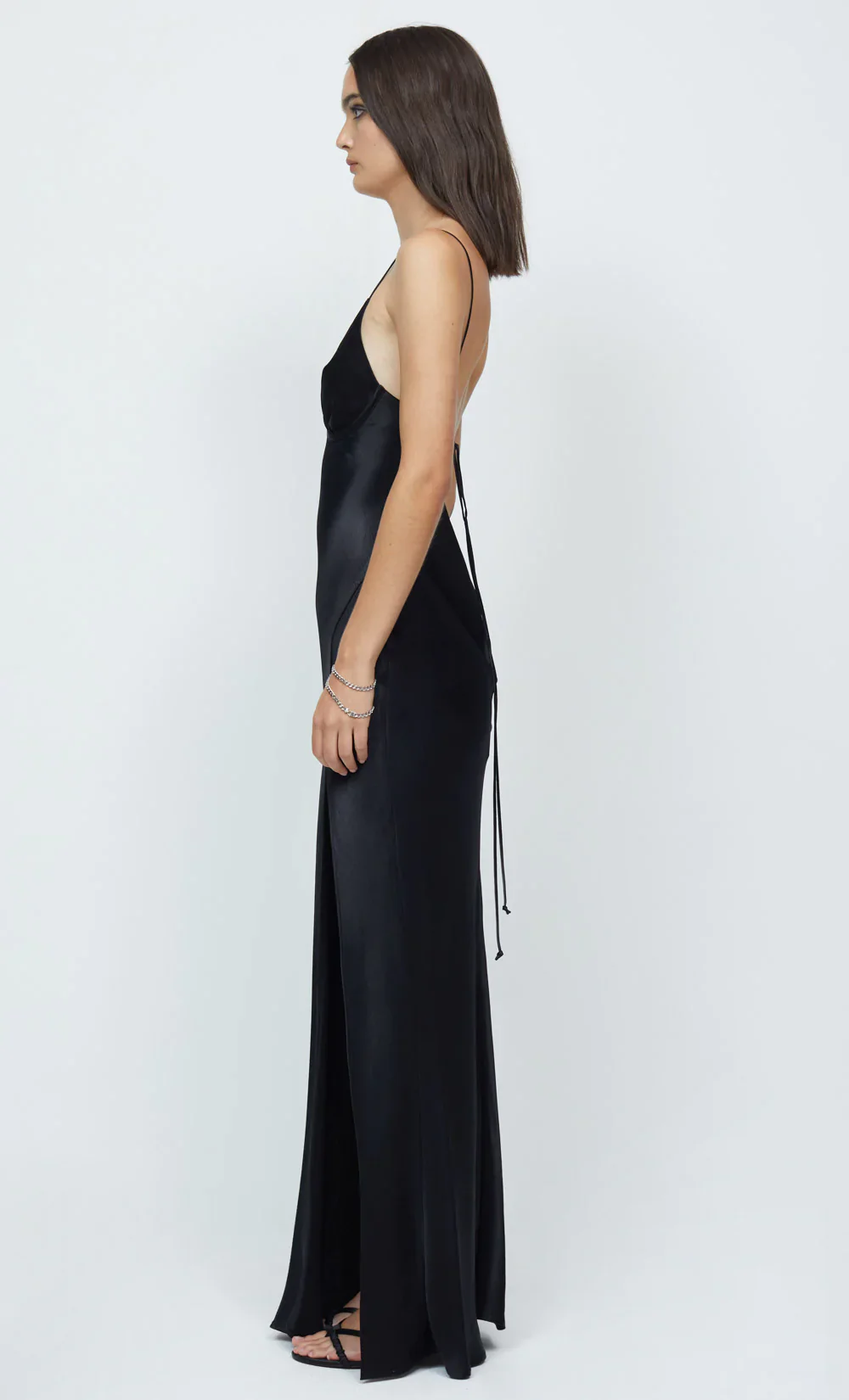 BEC AND BRIDGE - REN SPLIT MAXI DRESS (BLACK) - Image 4