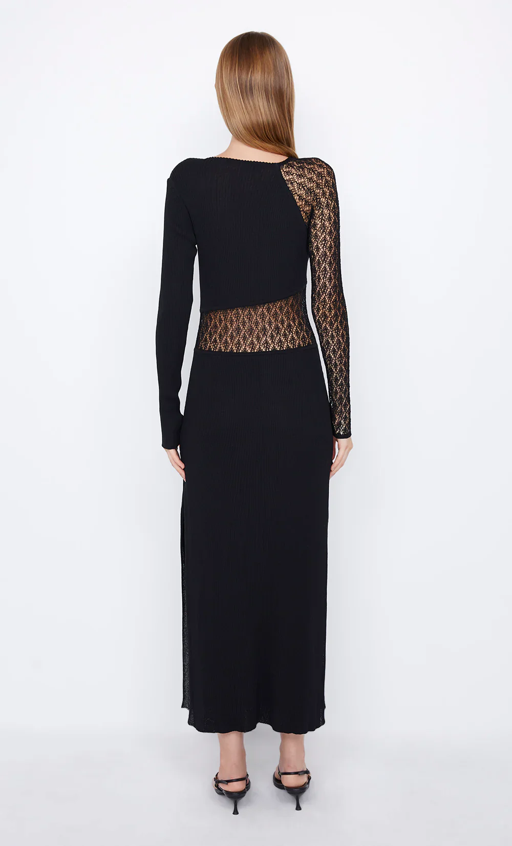 BEC + BRIDGE - CHANTELLE LONG SLEEVE DRESS (BLACK) FINAL SALE - Image 2