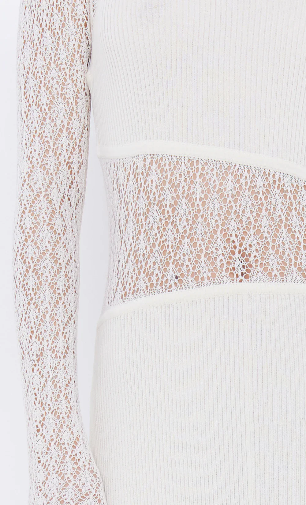 BEC + BRIDGE - CHANTELLE LONG SLEEVE DRESS (IVORY) FINAL SALE - Image 4