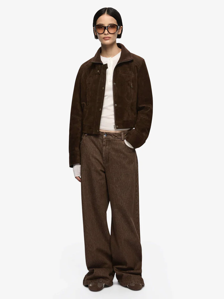 BEC + BRIDGE - HUNTER JACKET (DARK CHOCOLATE)
