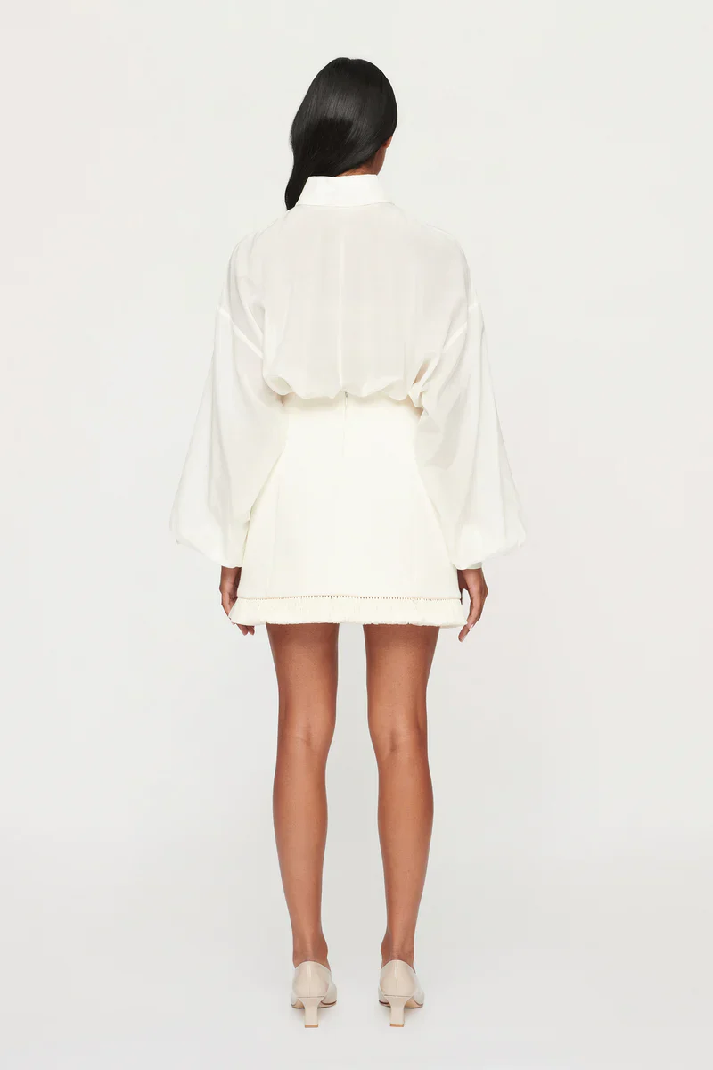 CLEA - AINSLEY EMBROIDERED SHIRT (OFF-WHITE) - Image 5