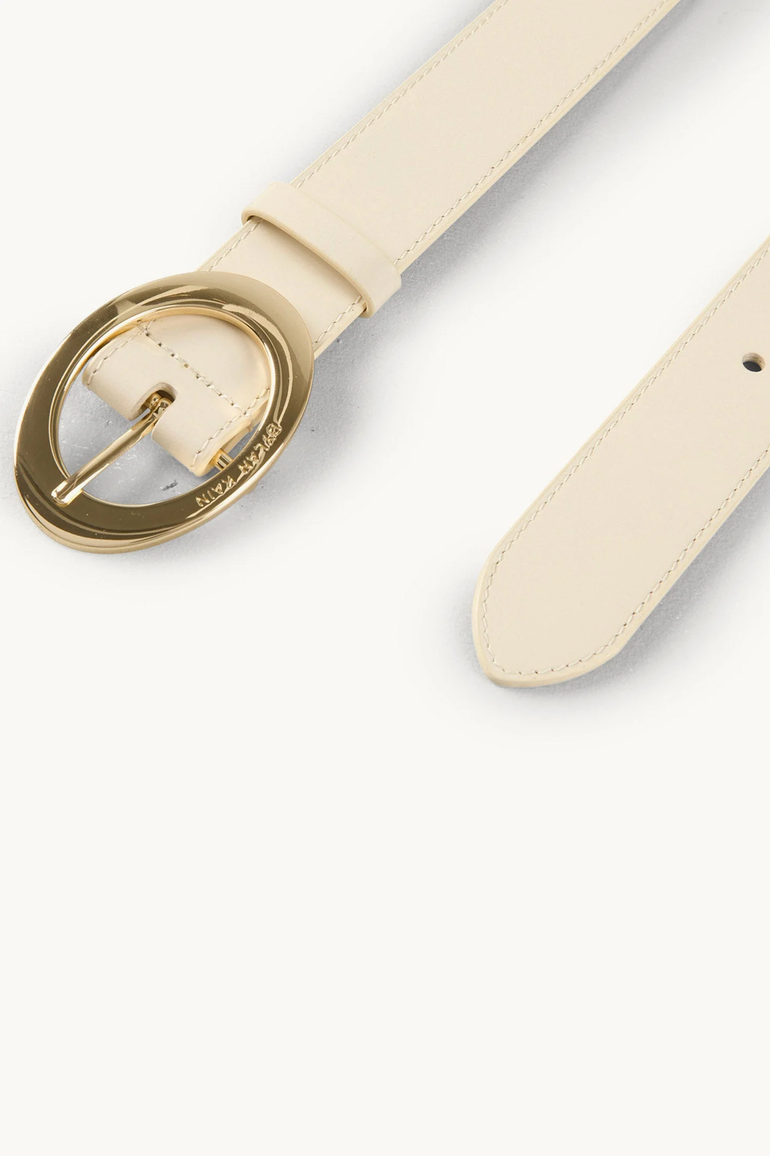 DYLAN KAIN - The Heidi Belt (Cream / Light Gold) - Image 5