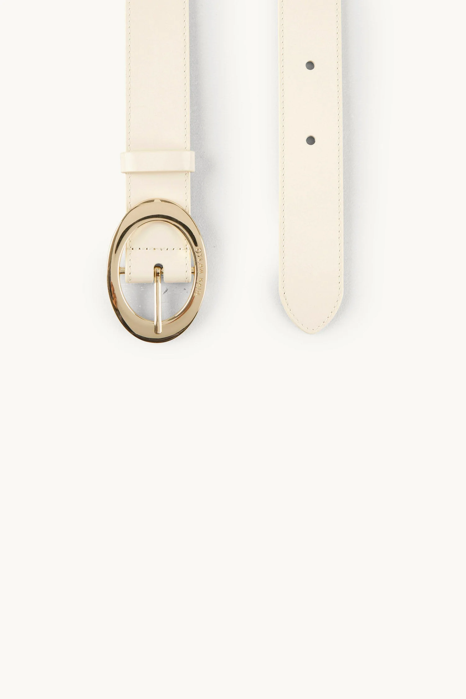 DYLAN KAIN - The Heidi Belt (Cream / Light Gold) - Image 6