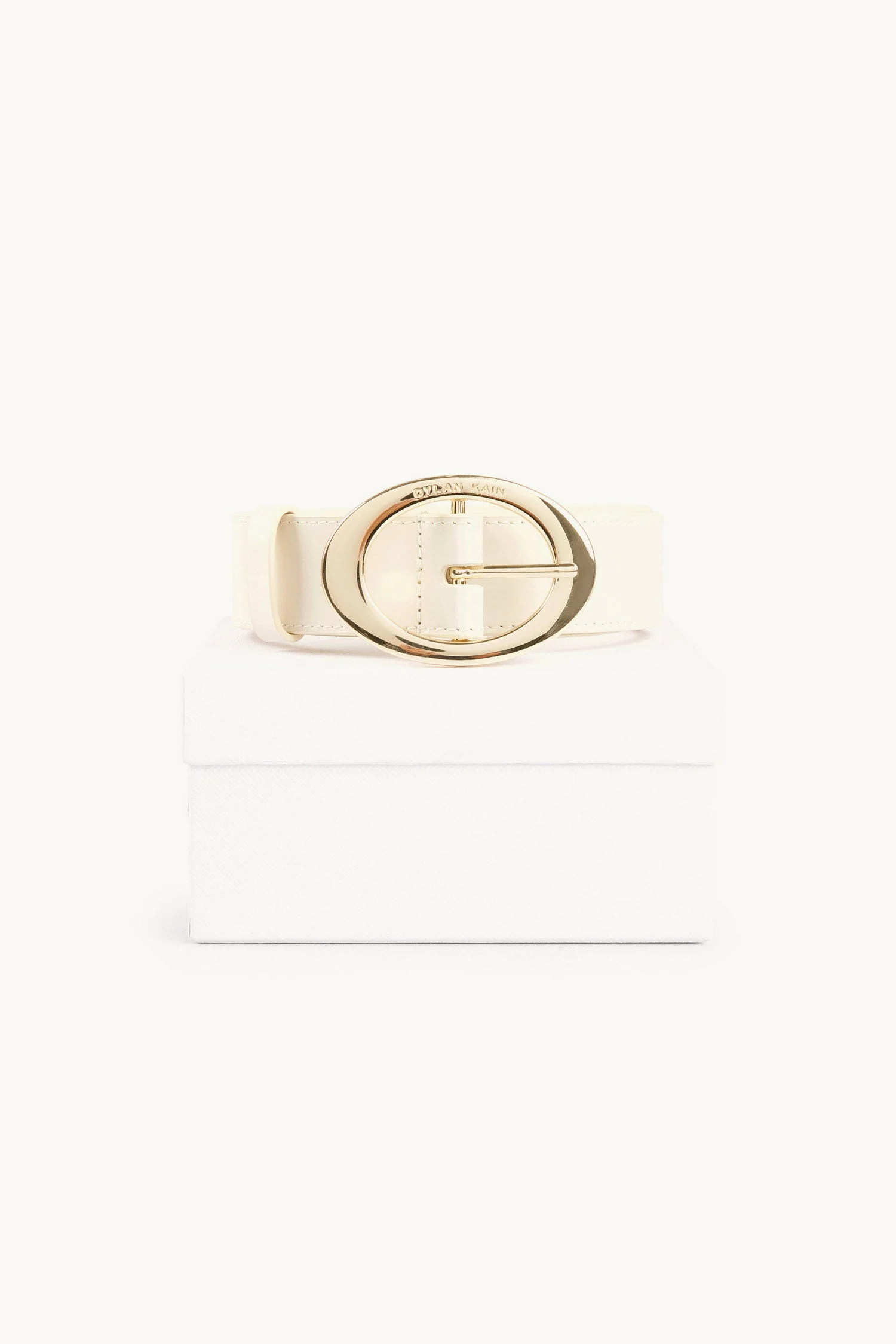 DYLAN KAIN - The Heidi Belt (Cream / Light Gold) - Image 7