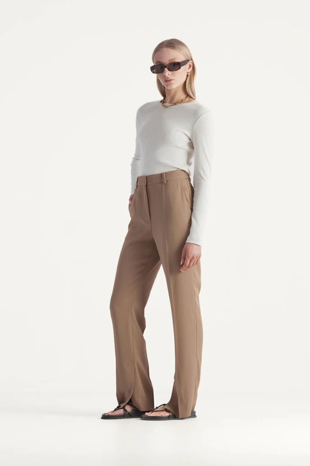 ELKA COLLECTIVE - FRIDA PANT (Taupe)