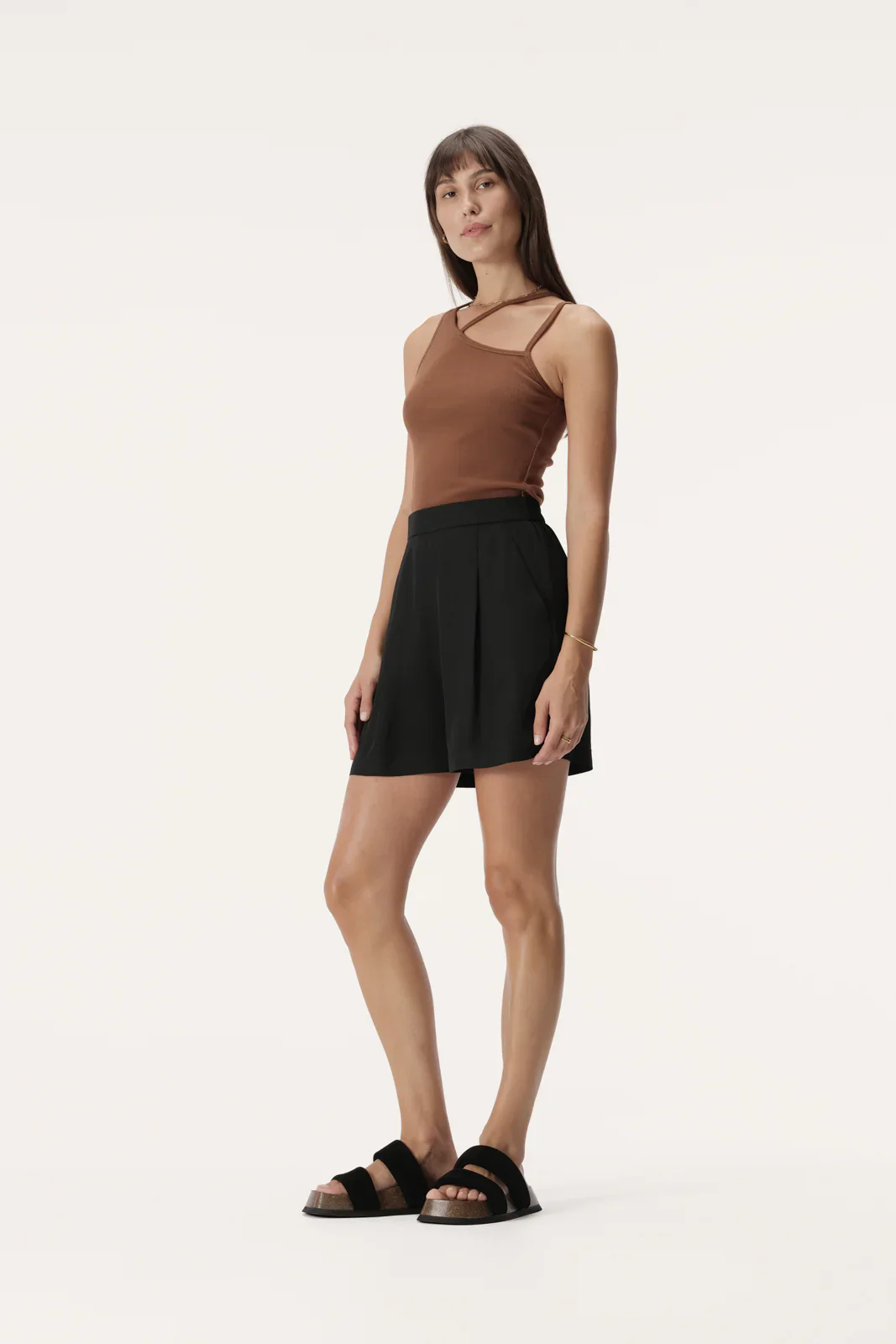 ELKA COLLECTIVE - HARWOOD SHORT (BLACK) - Image 4
