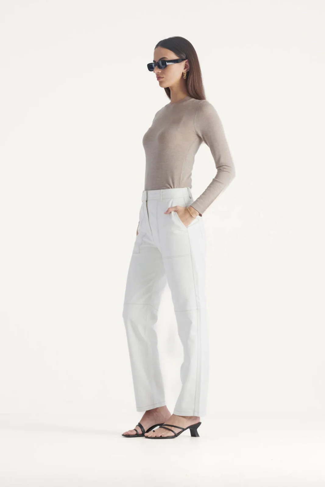 ELKA COLLECTIVE - Hayward Pant (Ivory) - Image 3