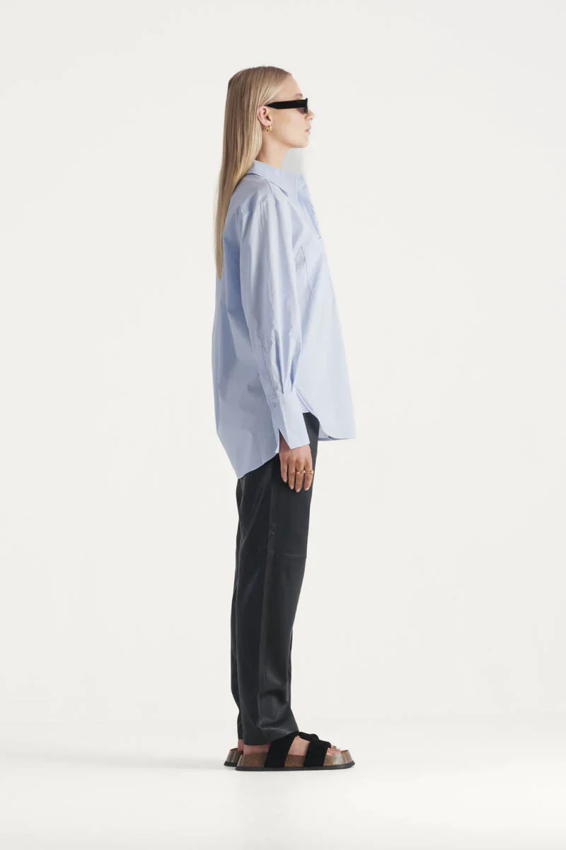 ELKA COLLECTIVE - LORETTA SHIRT (LIGHT BLUE) - Image 8