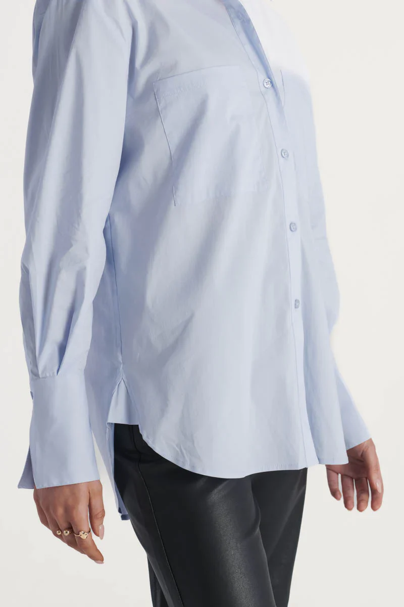 ELKA COLLECTIVE - LORETTA SHIRT (LIGHT BLUE) - Image 9