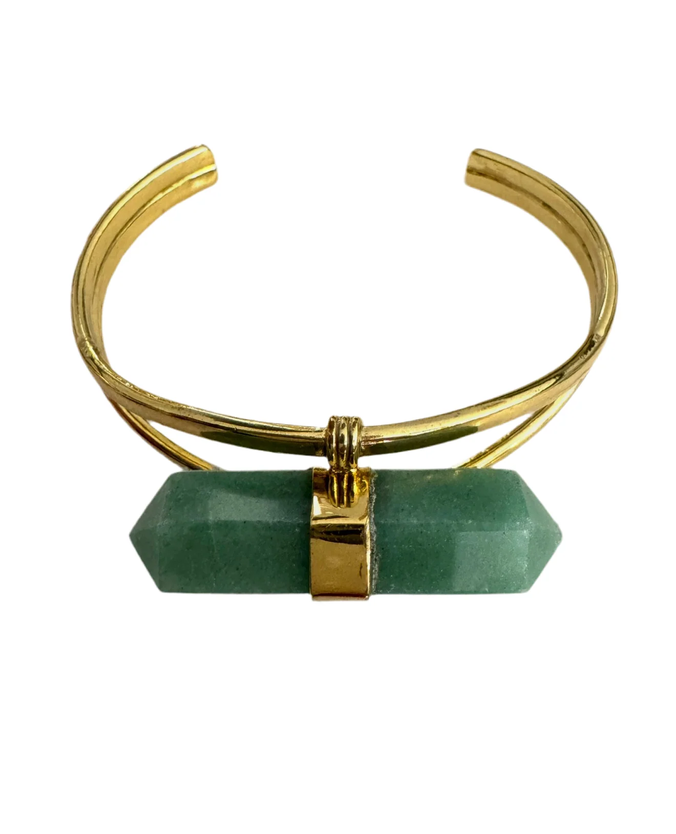 ELYSIAN COLLECTIVE - AMAZONITE QUARTZ CRYSTAL BRACELET