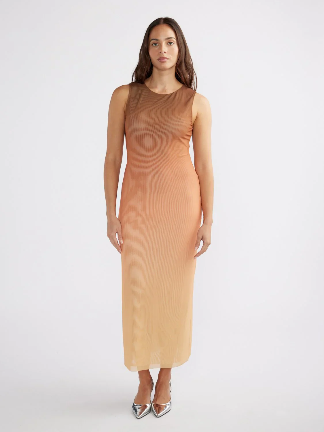 ENA PELLY - ARI OMBRE DRESS (SUNSET OMBRE)