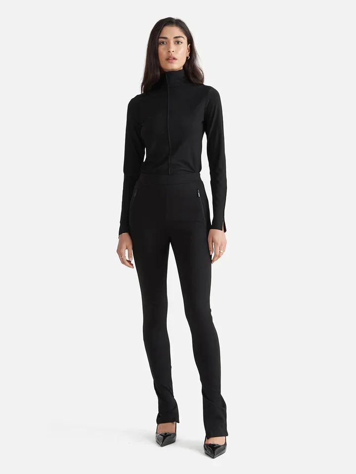 ENA PELLY - Leila Ponte Pant (Black) - Image 2