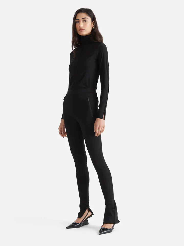 ENA PELLY - Leila Ponte Pant (Black) - Image 3