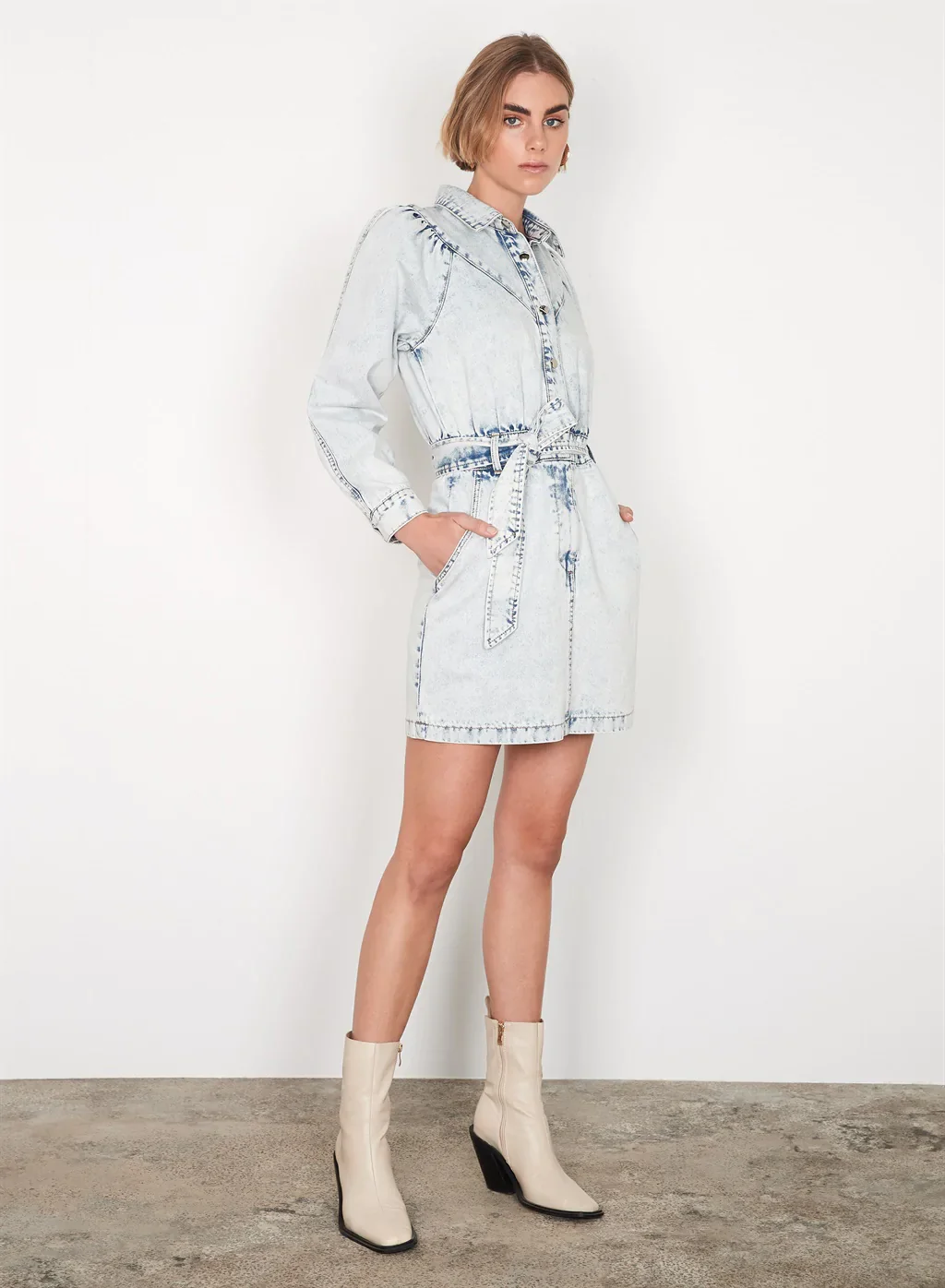 ESMAEE - Enigma Dress (Denim Blue) - Image 3
