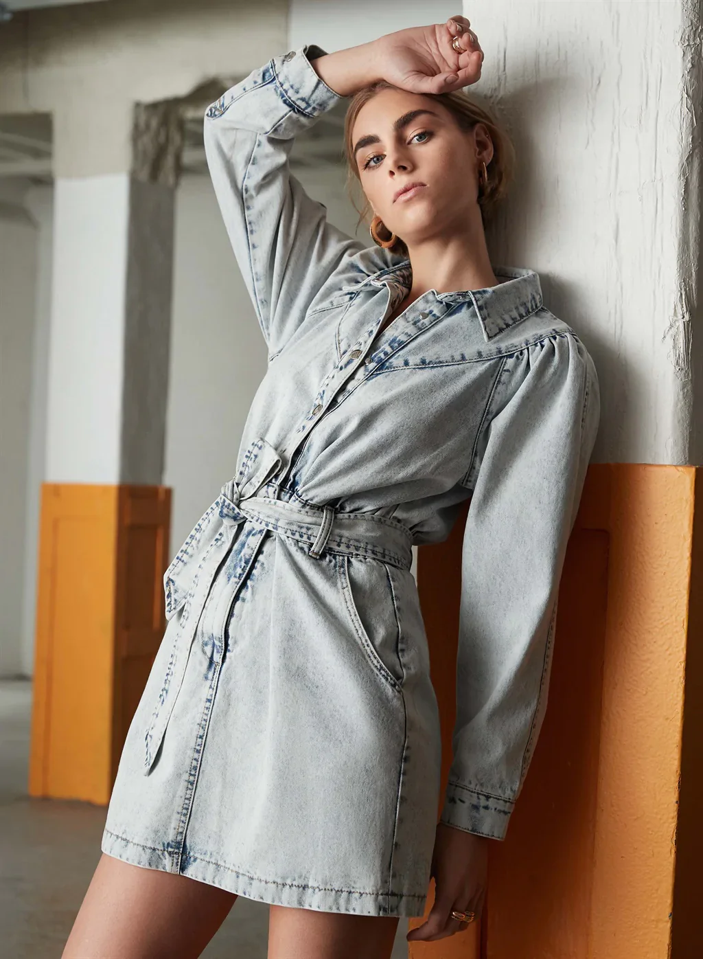 ESMAEE - Enigma Dress (Denim Blue) - Image 4