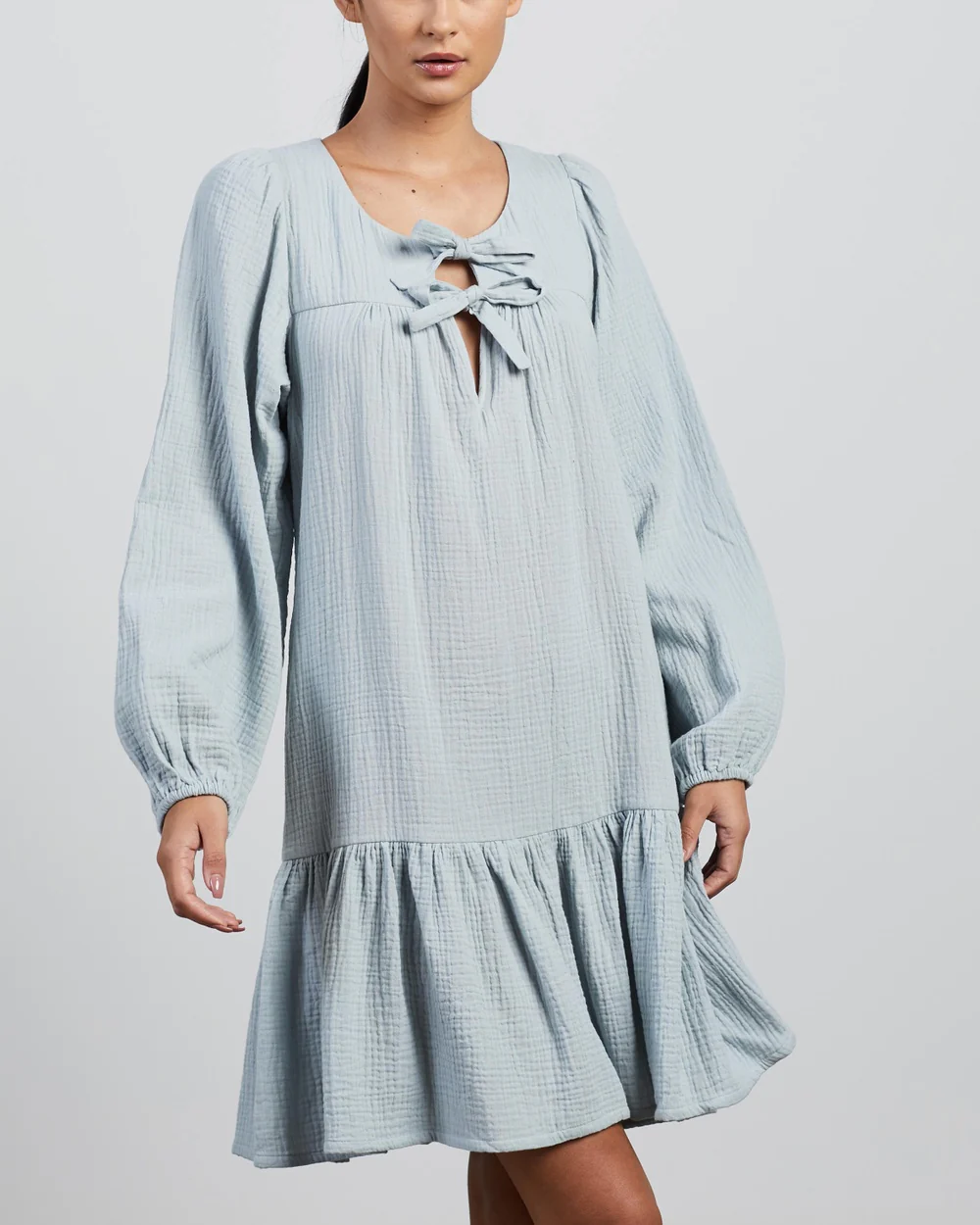 HONOUR APPAREL - Remember Me Mini Dress (Powder Blue) - Image 2