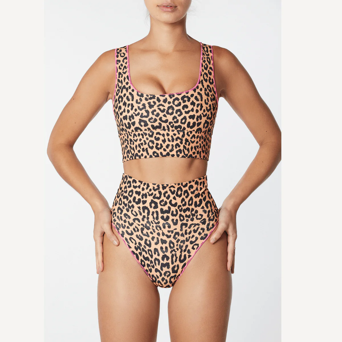 IT'S NOW COOL - THE Contour High Waist Pant (Safari Pink)