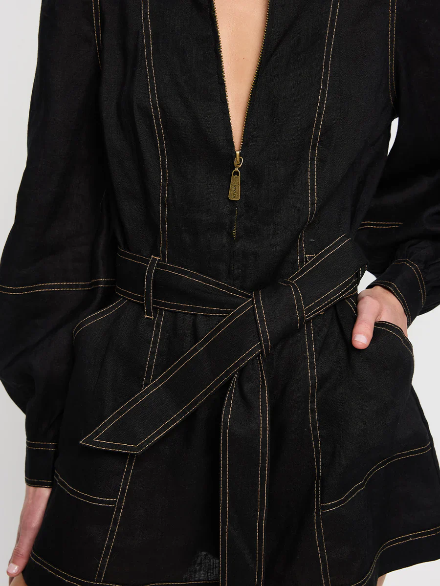 KIVARI - ADA PLAYSUIT (BLACK) - Image 8