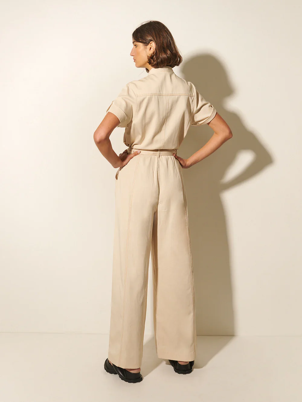 KIVARI - GIANNA JUMPSUIT (IVORY) - Image 3