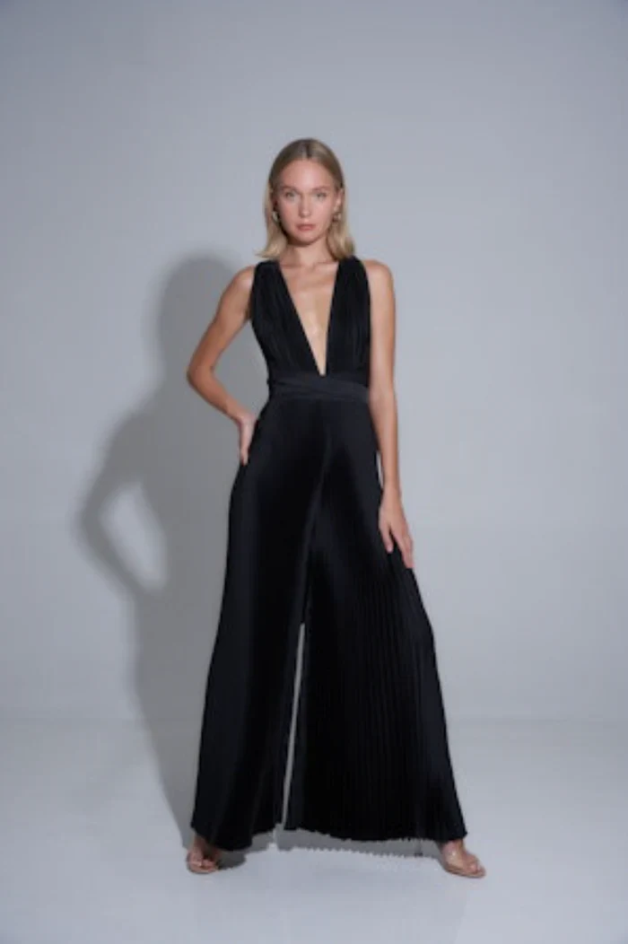 L'IDÉE WOMAN - MODERNISTE JUMPSUIT (NOIR) - Image 3