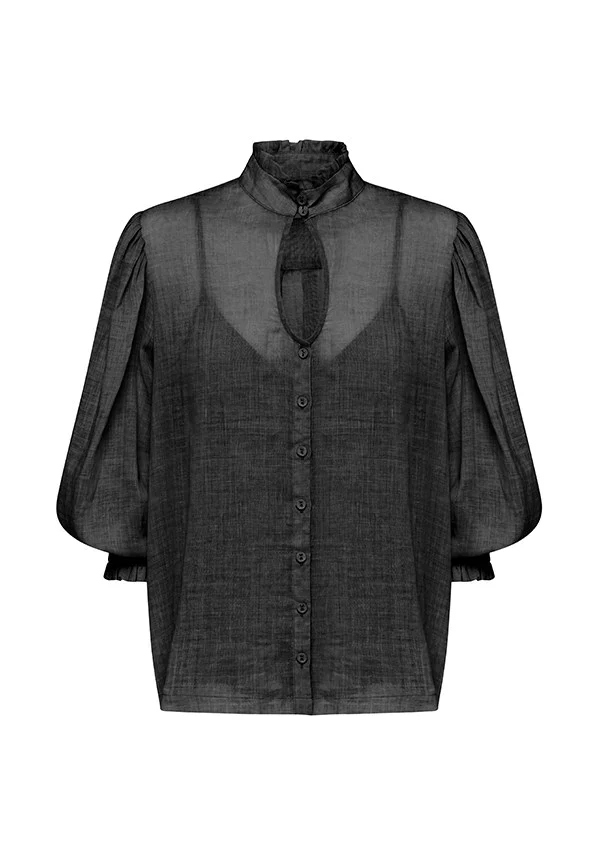MINISTRY OF STYLE - Enchanted Blouse (Black)