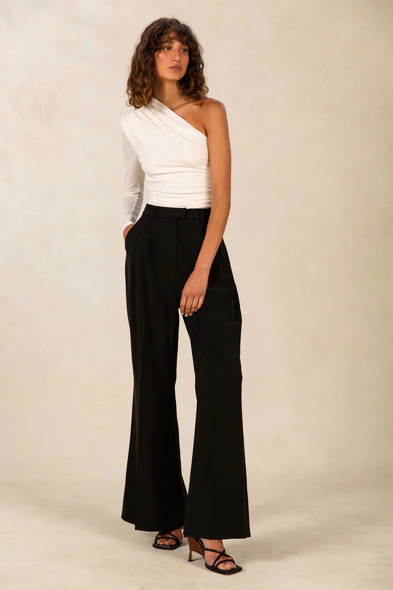 MISHA - Aretha Slinky Jersey Bodysuit (Pearl) FINAL SALE - Image 3
