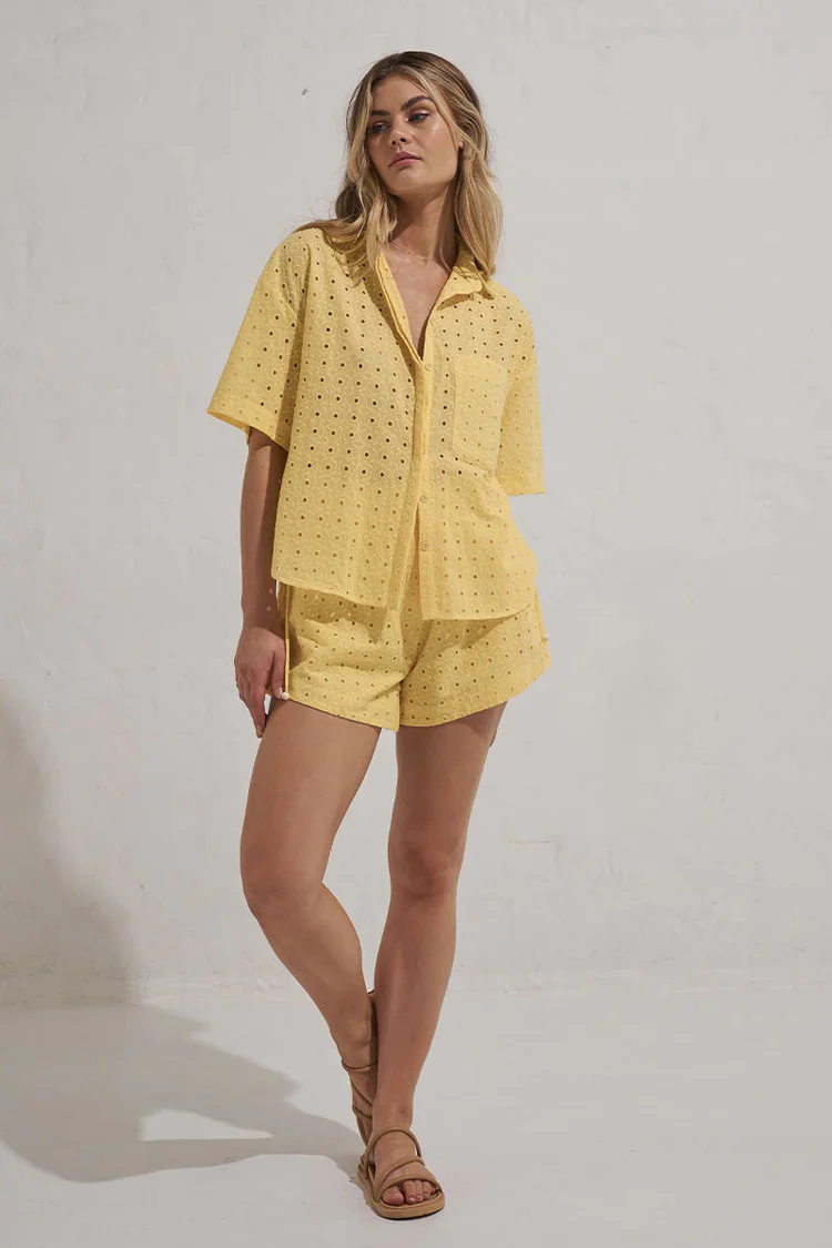MØN RENN - RADIATE SHORT (LEMON SORBET) - Image 3