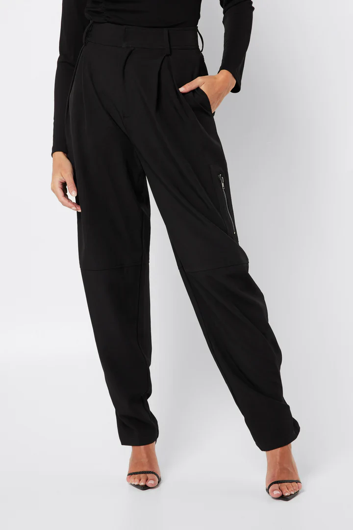 MOSSMAN - COME AROUND PANT (BLACK) - Image 3