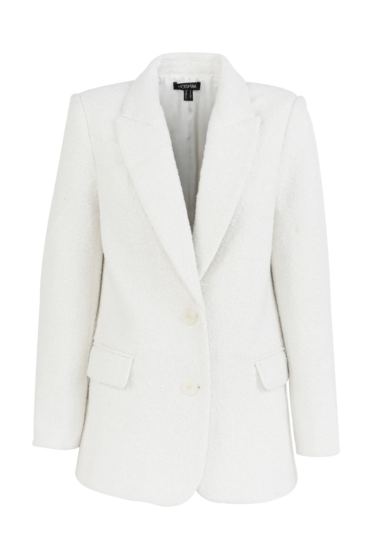 MOSSMAN - MOTIONLESS BLAZER (WHITE)