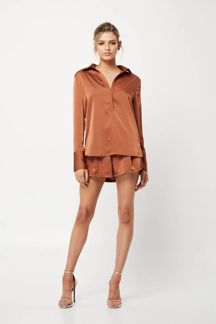 MOSSMAN - Pure Imagination Top (Ginger Biscuit)