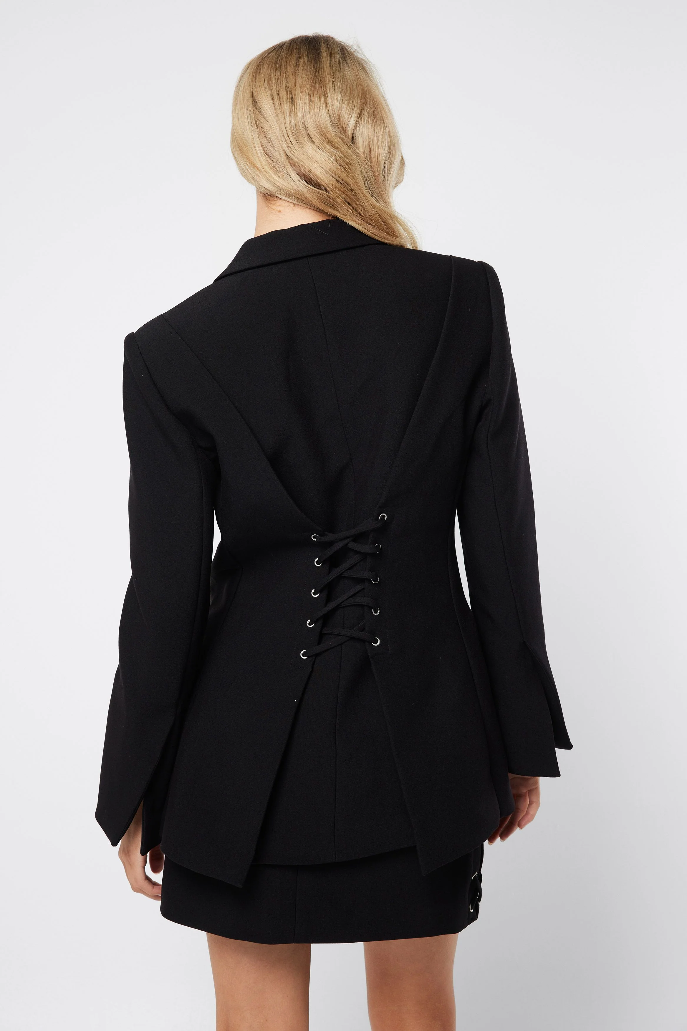 MOSSMAN - The Quiet Renewal Blazer (Black) - Image 2