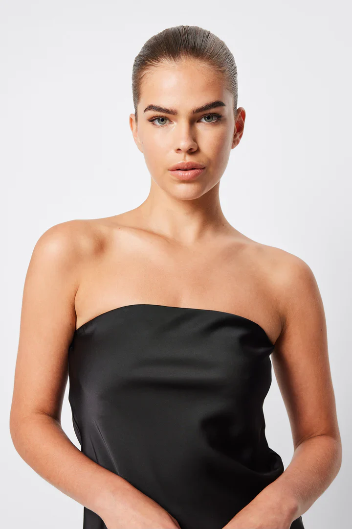 MOSSMAN - TOULOUSE STRAPLESS TOP (BLACK) - Image 7