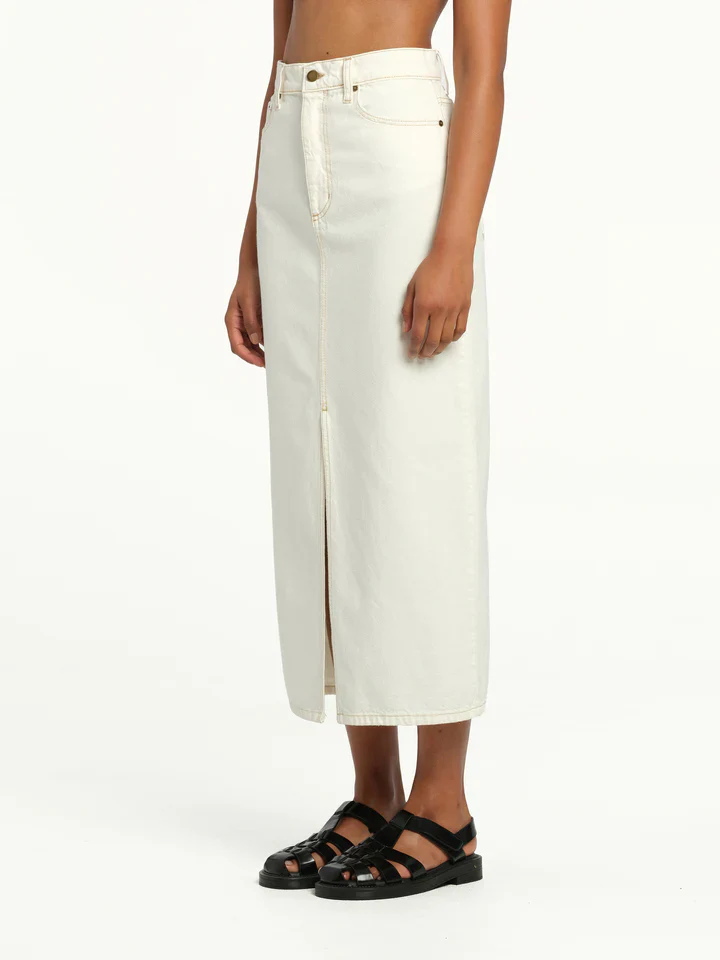 Nobody Denim - Avery Skirt (Ivory) - Image 3