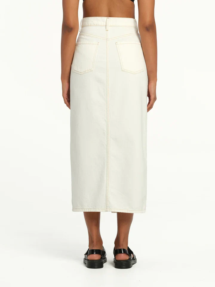 Nobody Denim - Avery Skirt (Ivory) - Image 4