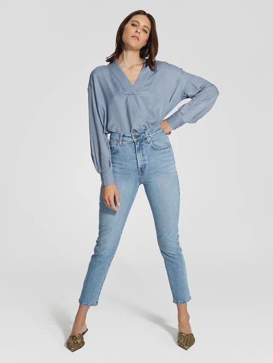 NOBODY DENIM - Frankie Jean Ankle Stretch (Scribe) - Image 5