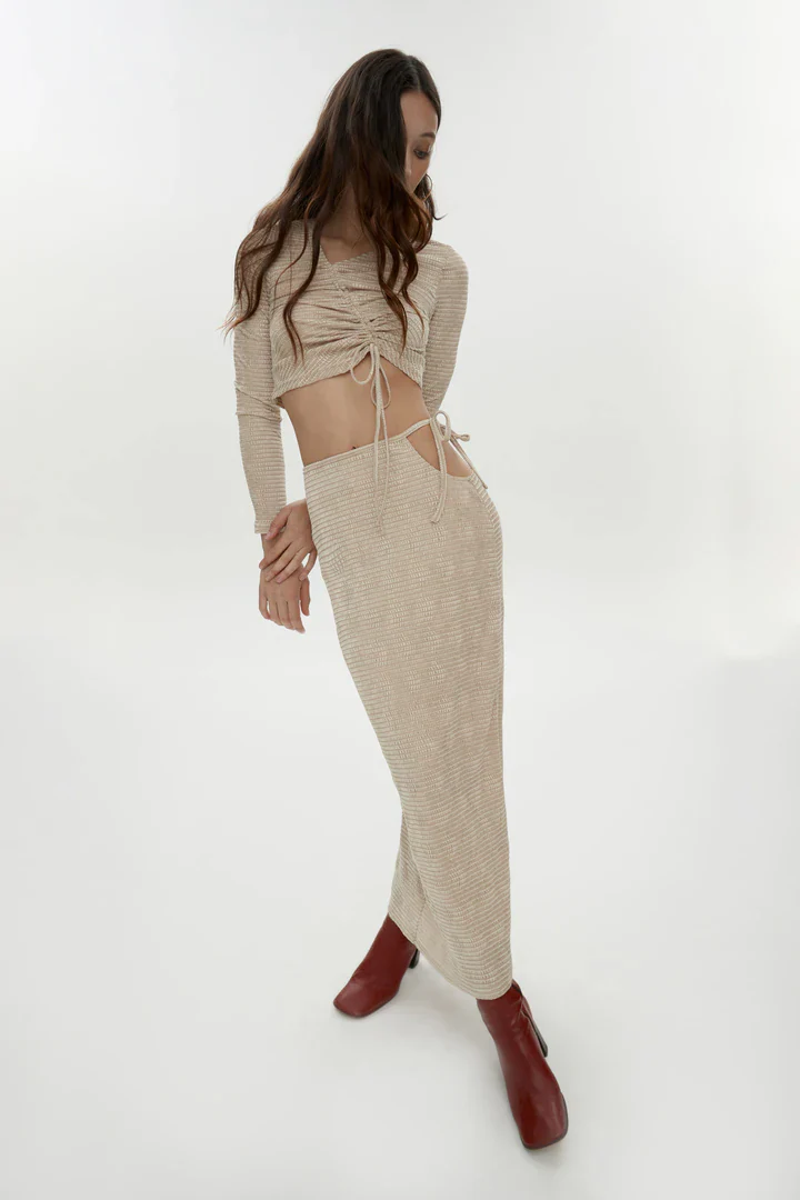 OWNLEY - Keshi Skirt (Nude)