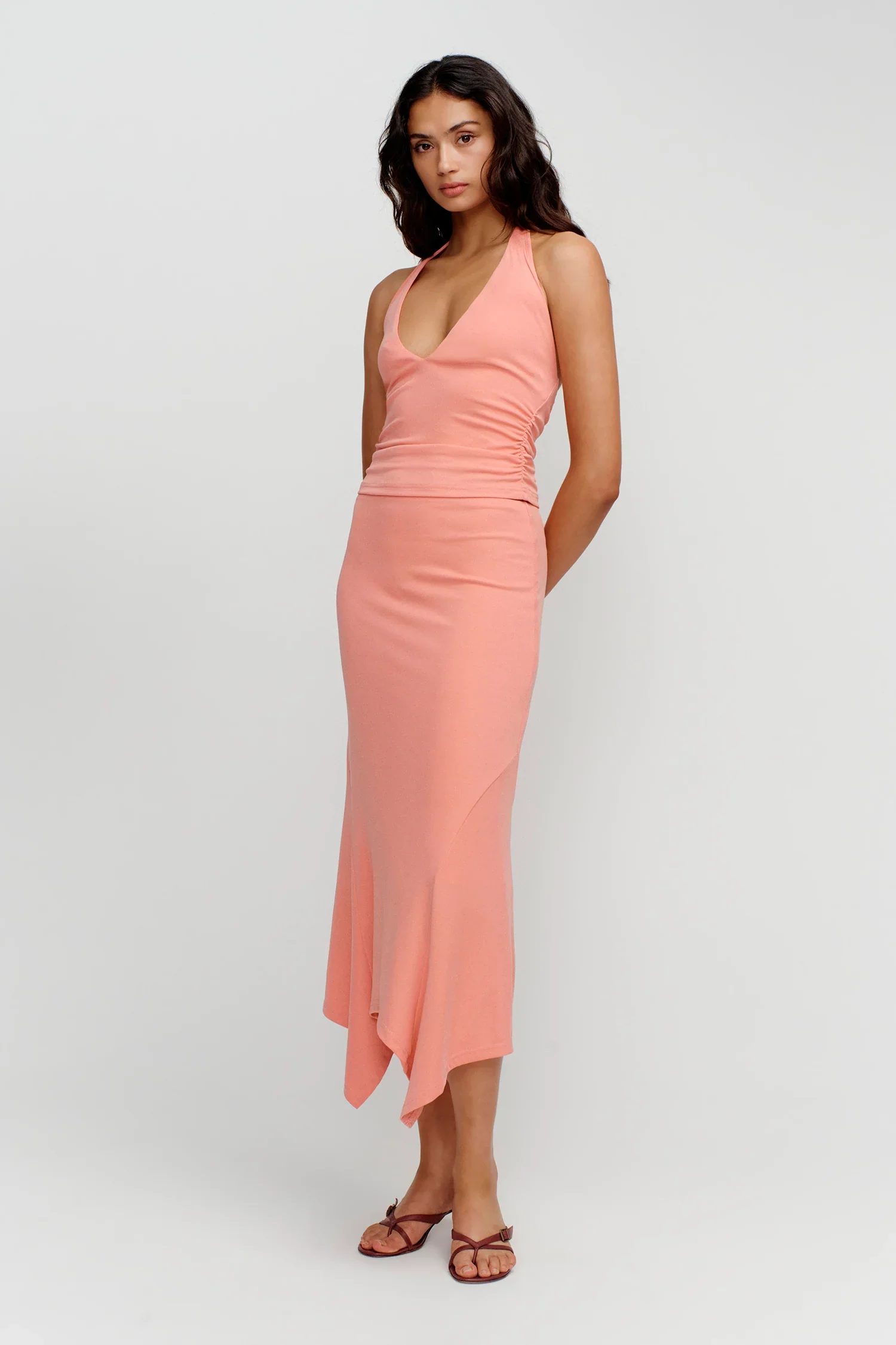OWNLEY - KYAH HALTER TOP (MUSK) - Image 5