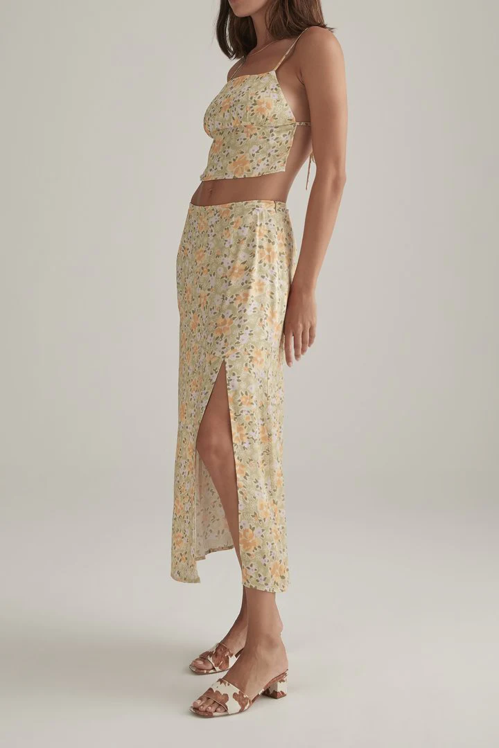 OWNLEY - Peony Skirt (Sorbet Floral) - Image 3