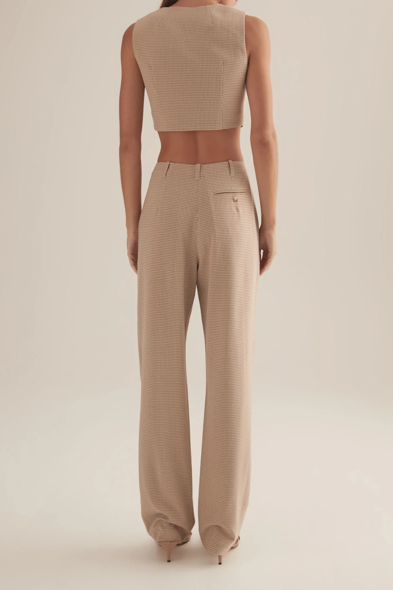 OWNLEY - Perri Pant (Toffee Check) - Image 2