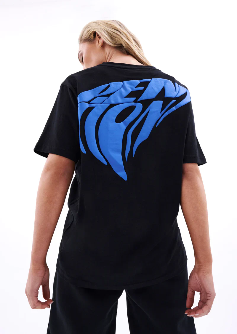 PE NATION - FORMATION TEE IN BLACK