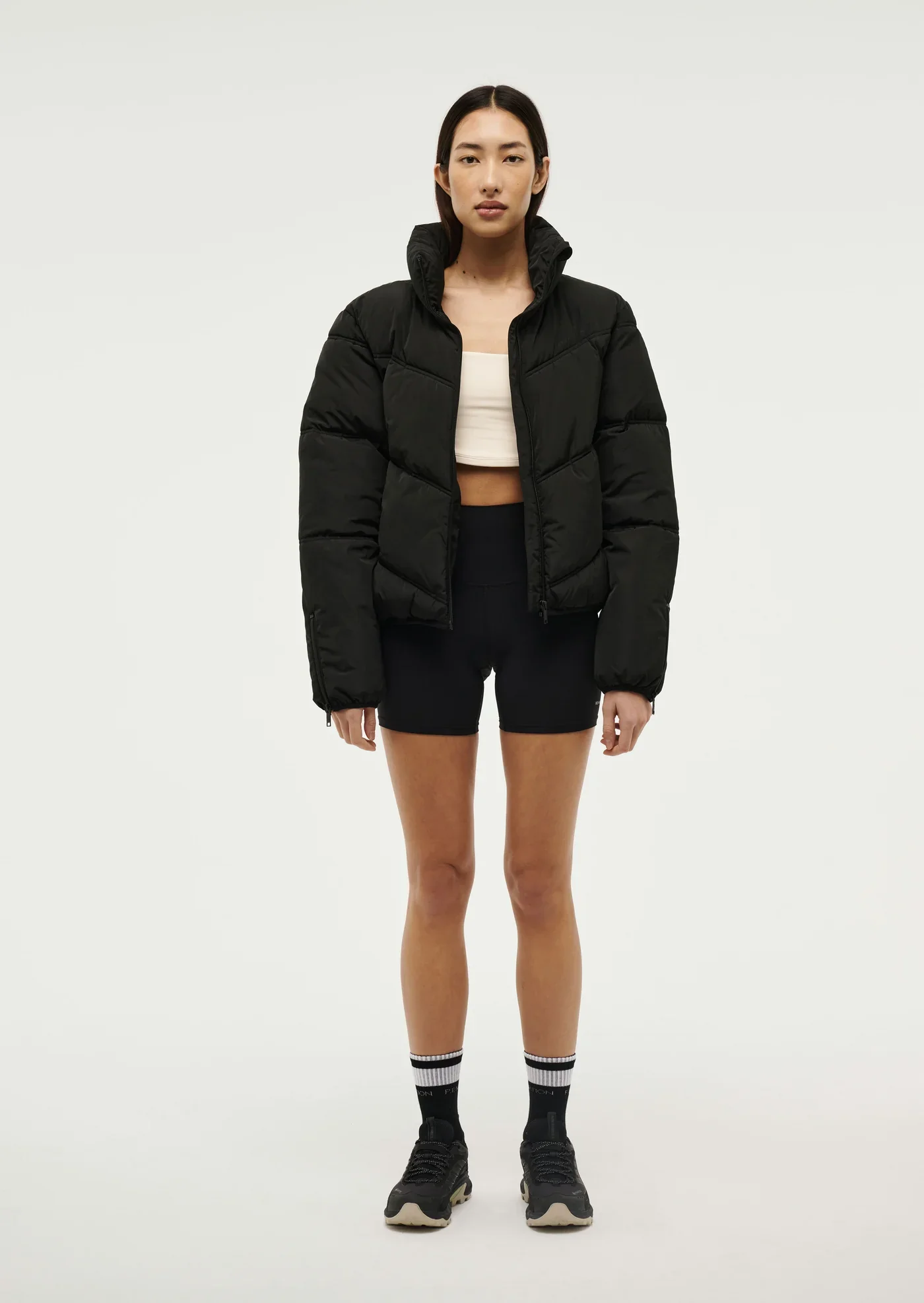 PE NATION - FORTUNE JACKET IN BLACK - Image 3