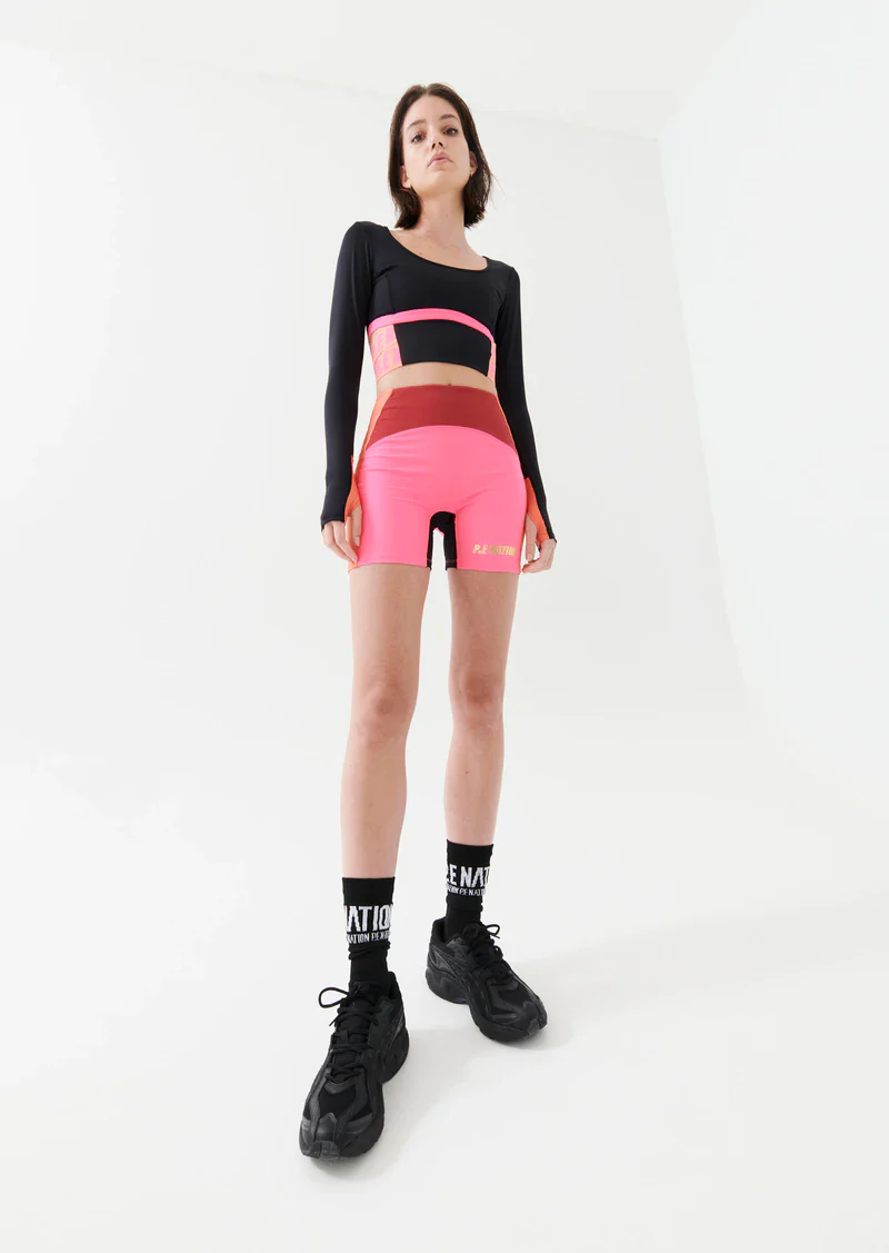 PE NATION - High Press LS Top (Black)