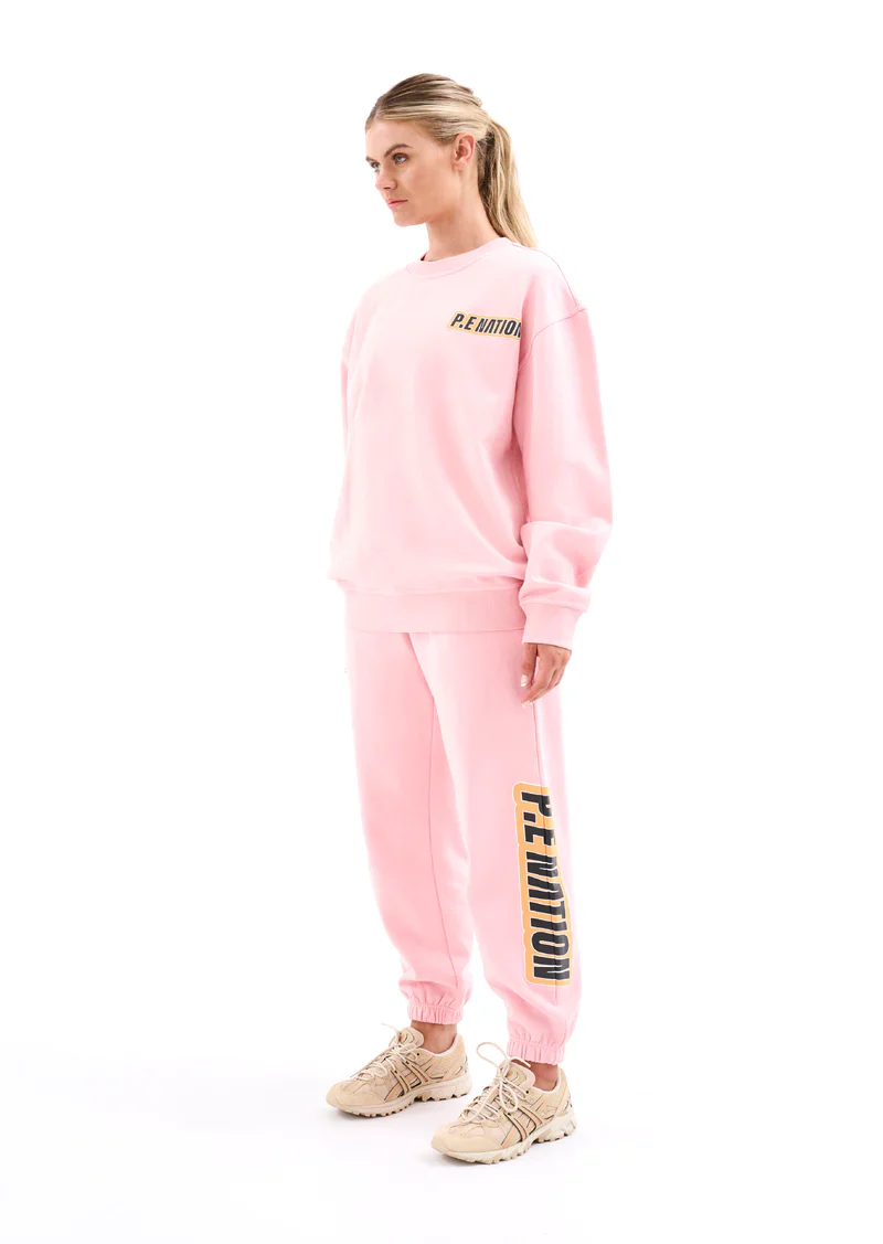 PE NATION - MAIN DRAW TRACKPANT (BLOSSOM) - Image 3