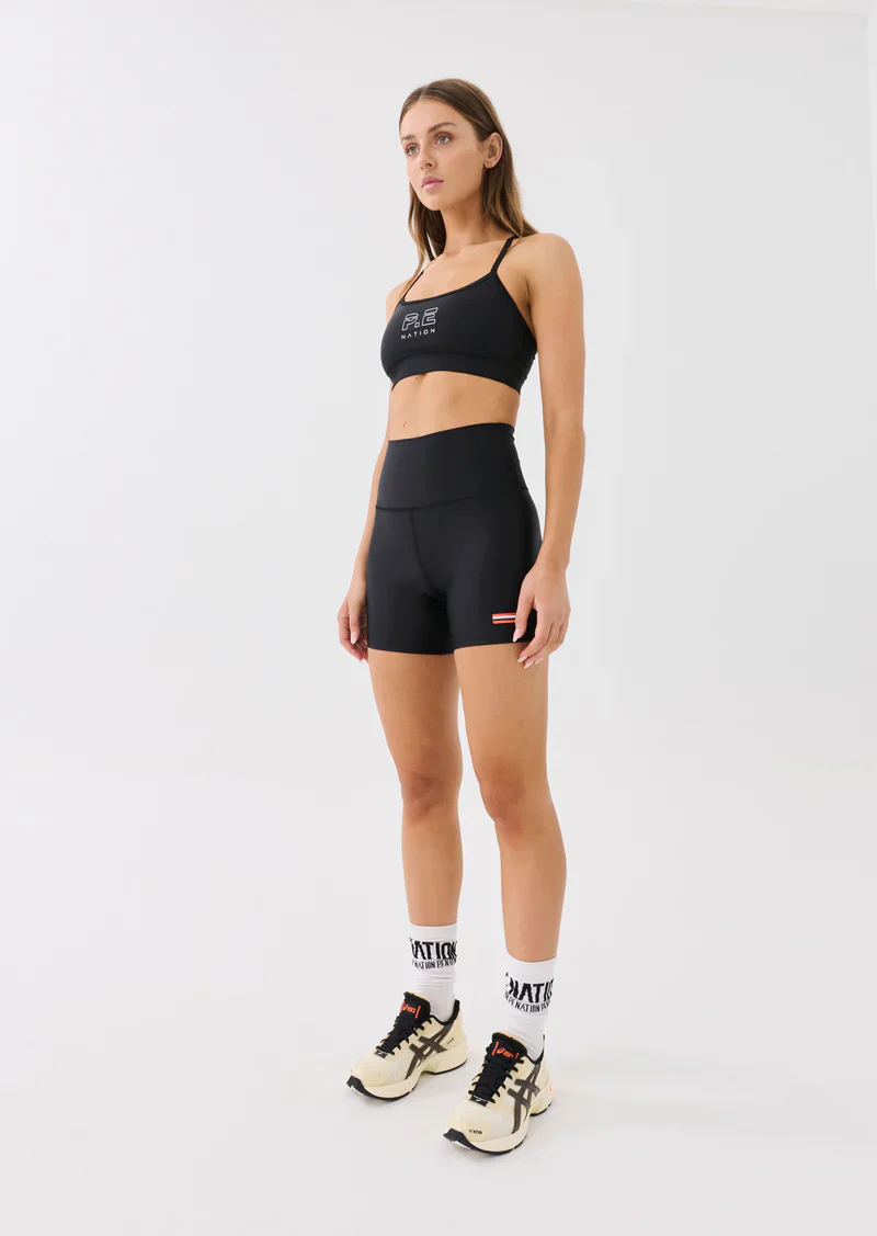 PE NATION - PERSEVERANCE SHORT IN BLACK - Image 3